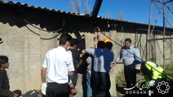 مرگ کارگر میانسال بر اثر سقوط در چاه در روستای نوده ملک